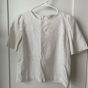 White short sleeve from Loft